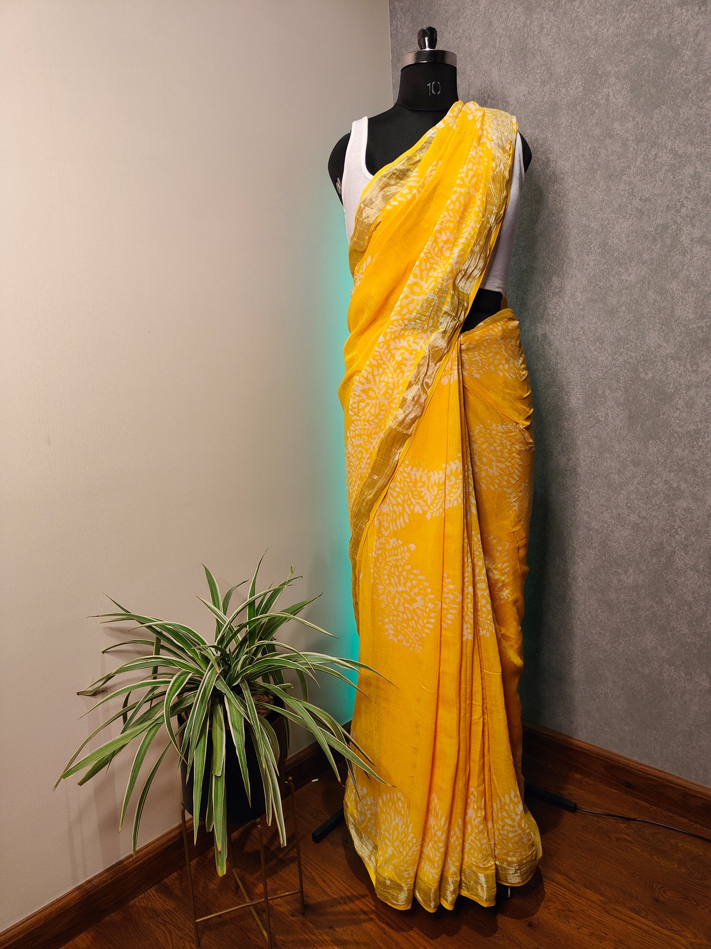 Yellow Saree