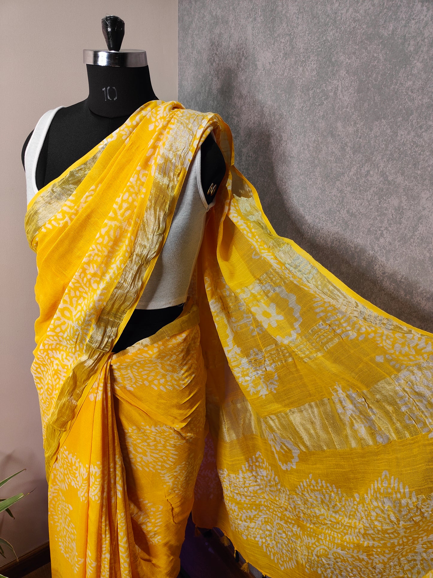 Yellow Saree