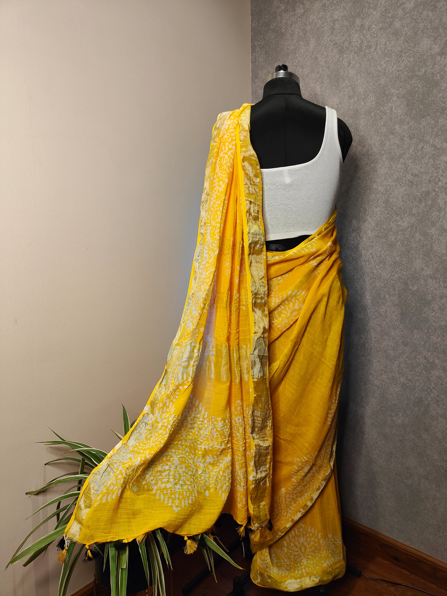 Yellow Saree