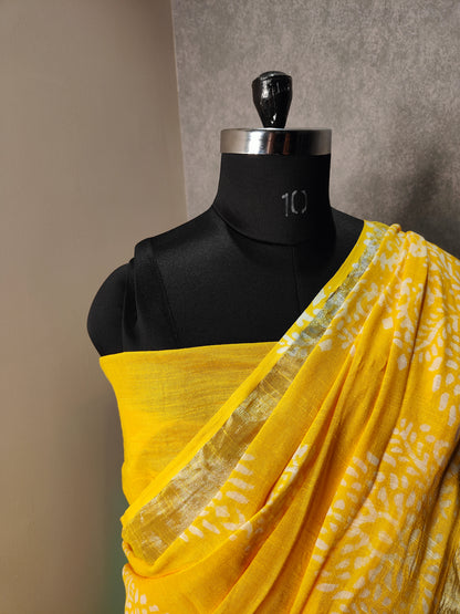 Yellow Saree