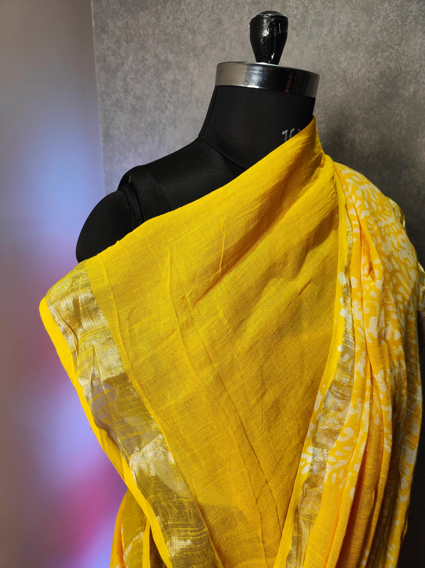 Yellow Saree