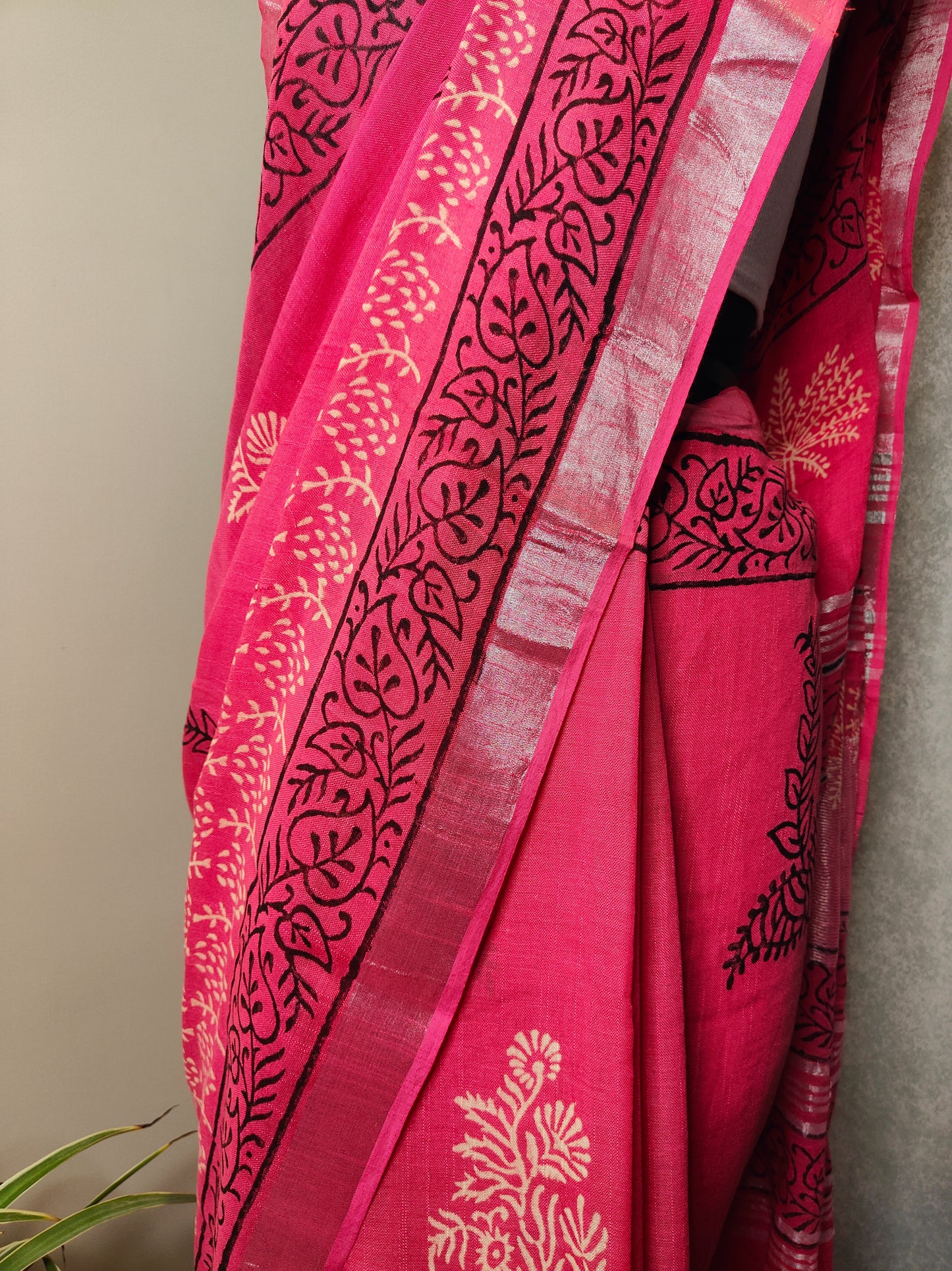 Pink Saree