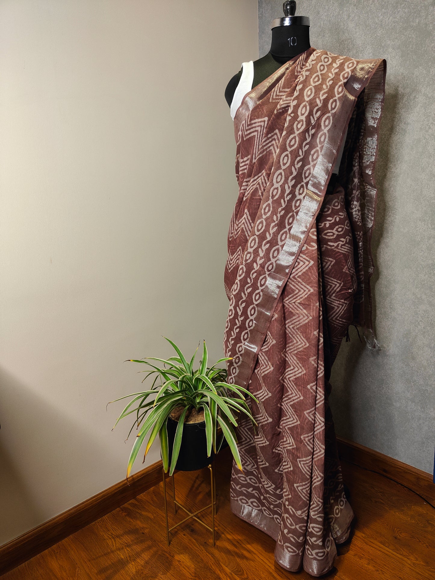 Rose Gold Saree