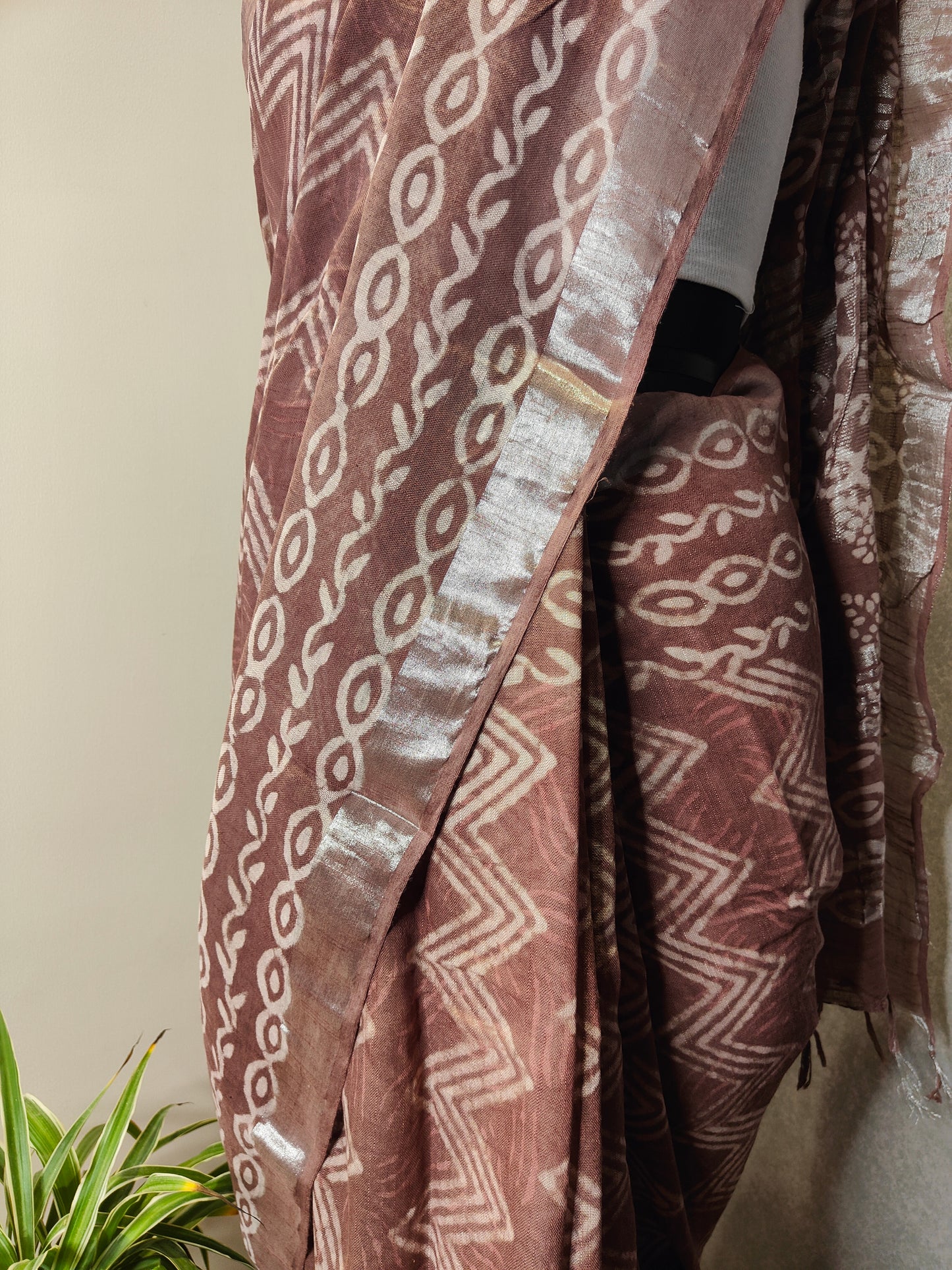 Rose Gold Saree